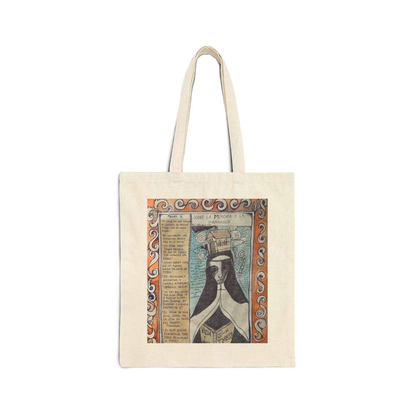 Santa Teresa Canvas Tote Bag