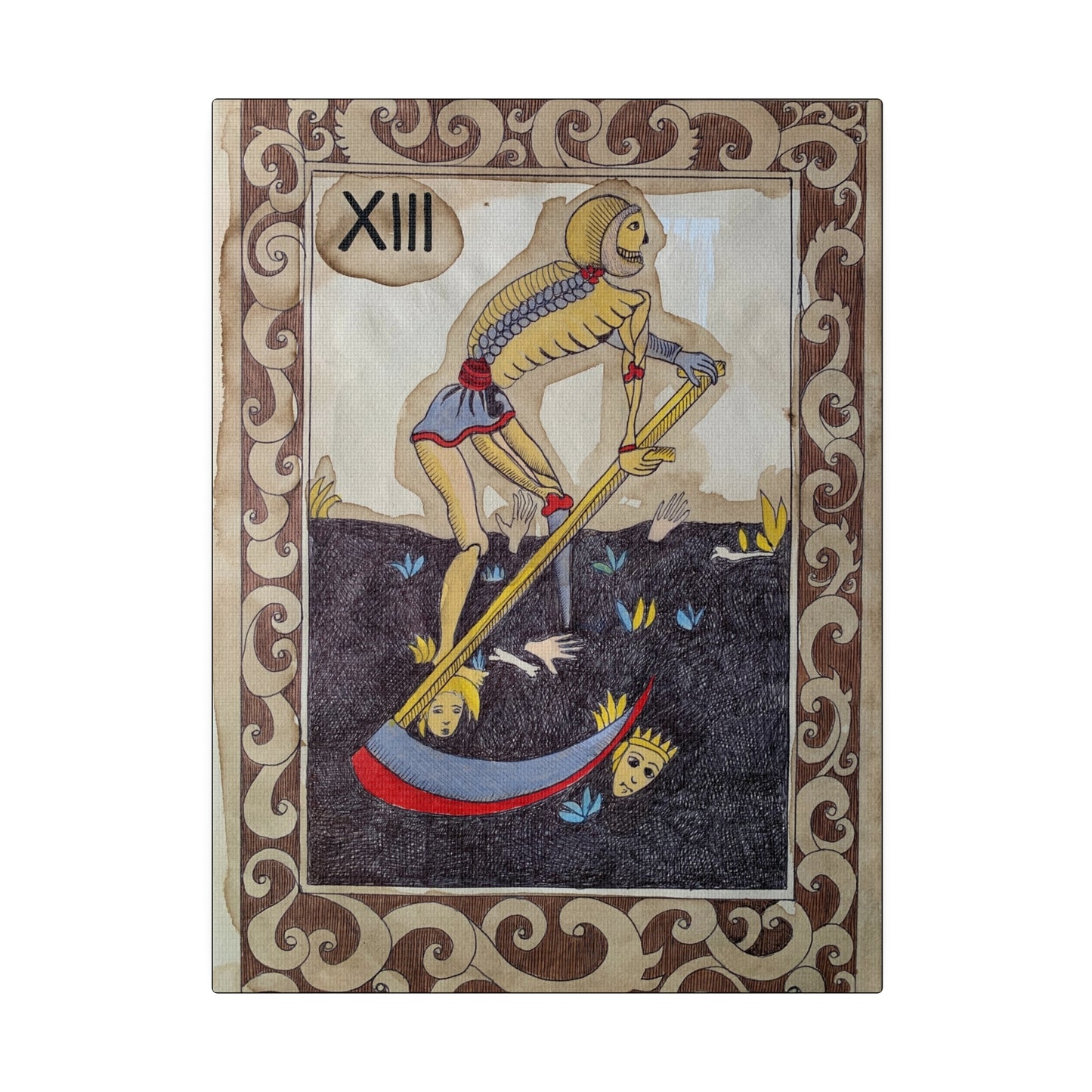 Tarot Canvas, Stretched, 0.75"