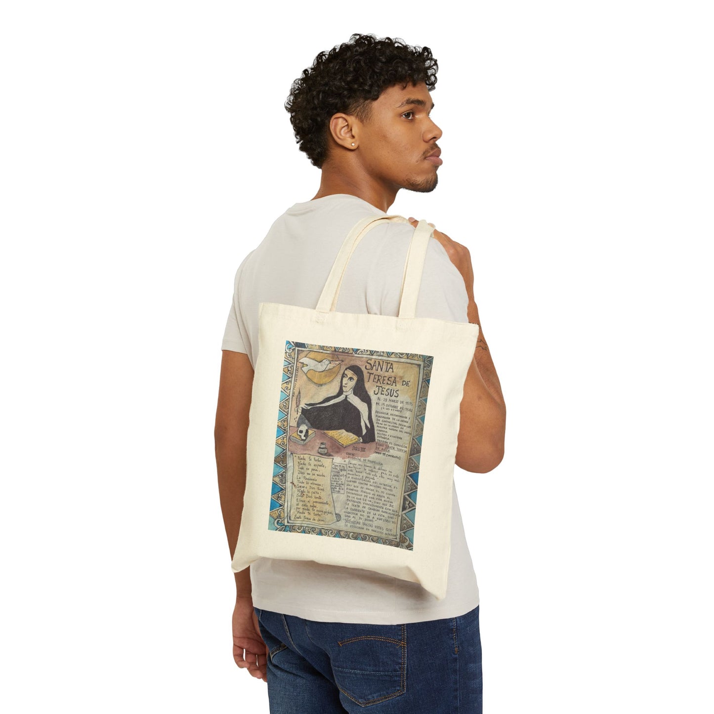 Santa Teresa Canvas Tote Bag